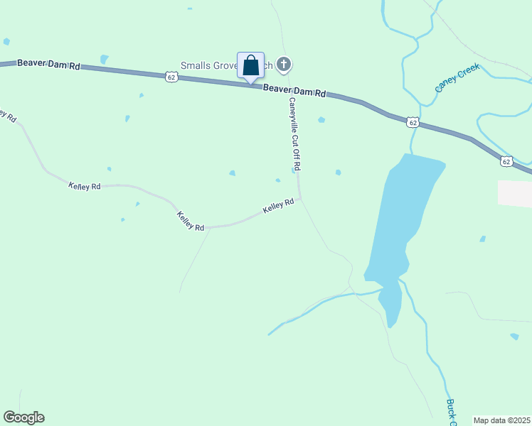 map of restaurants, bars, coffee shops, grocery stores, and more near 1-437 Kelley Road in Caneyville
