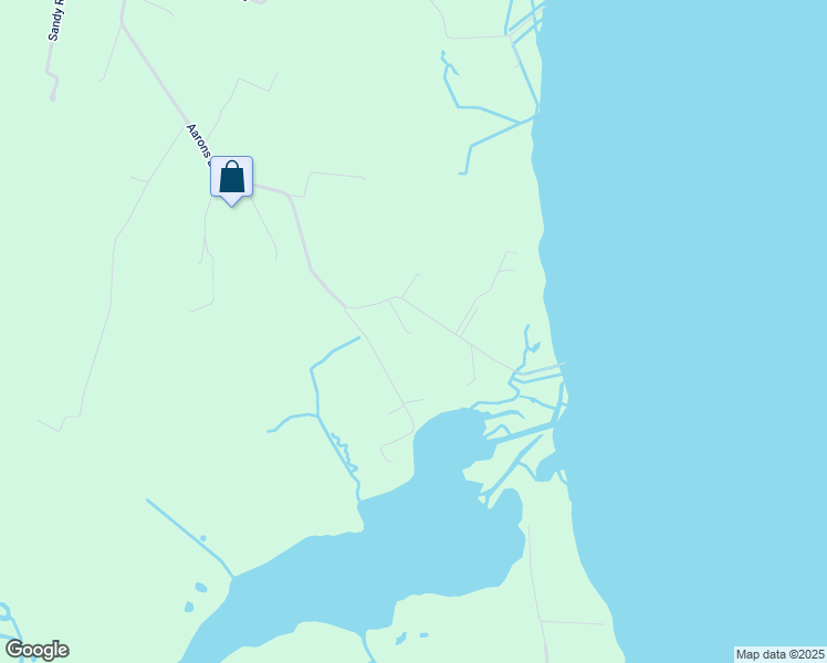map of restaurants, bars, coffee shops, grocery stores, and more near 1022 Aarons Beach Road in Diggs