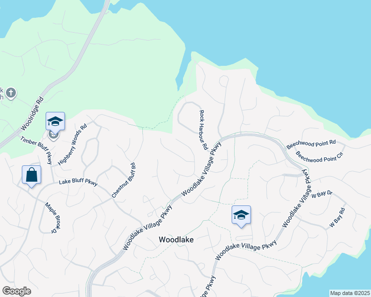 map of restaurants, bars, coffee shops, grocery stores, and more near 5414 Standing Oak Road in Midlothian