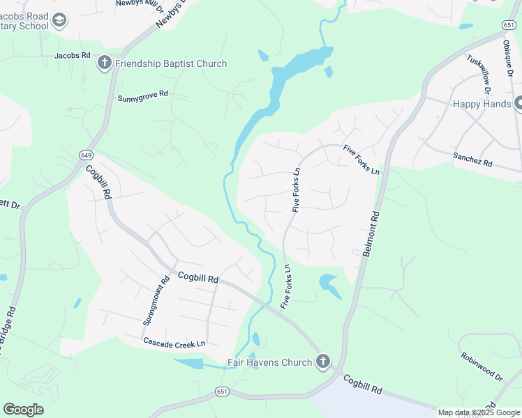 map of restaurants, bars, coffee shops, grocery stores, and more near 6306 Mill River Trace in Chesterfield