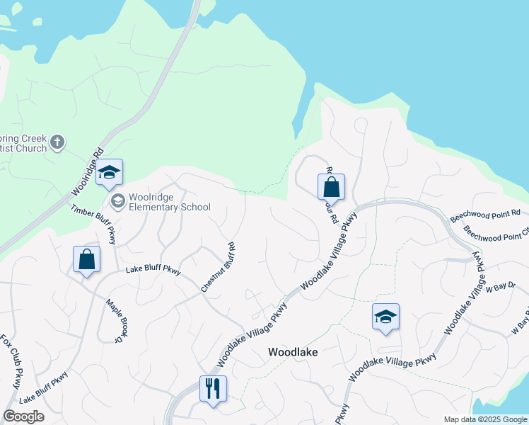 map of restaurants, bars, coffee shops, grocery stores, and more near 14611 Standing Oak Court in Midlothian
