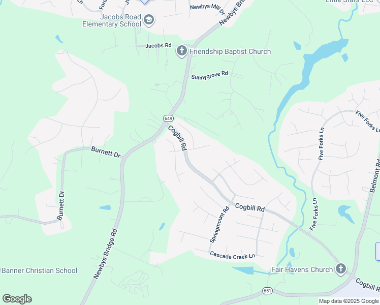 map of restaurants, bars, coffee shops, grocery stores, and more near 5601 Garden Grove Road in Chesterfield
