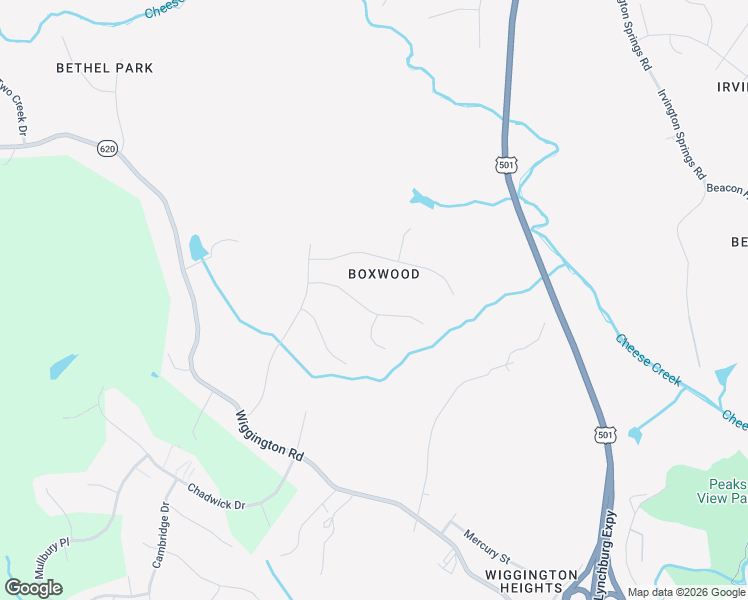 map of restaurants, bars, coffee shops, grocery stores, and more near 320 Wild Turkey Road in Lynchburg