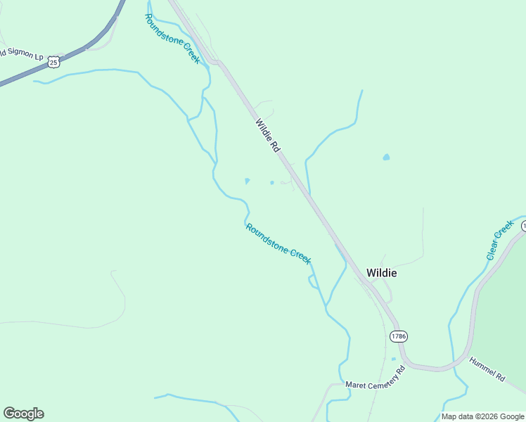 map of restaurants, bars, coffee shops, grocery stores, and more near Wildie Road in Mount Vernon