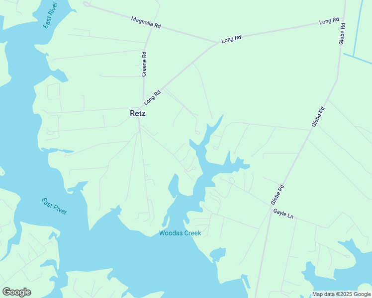 map of restaurants, bars, coffee shops, grocery stores, and more near 249 Woodas Creek Road in Mathews