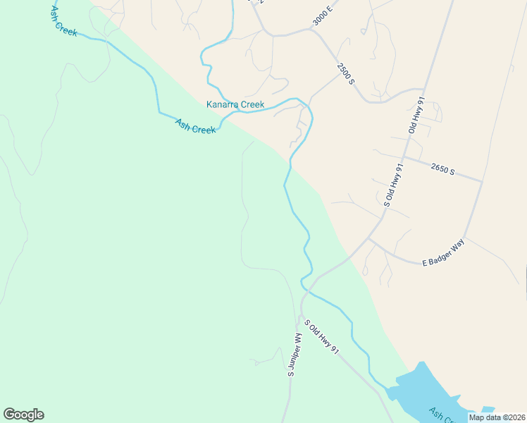 map of restaurants, bars, coffee shops, grocery stores, and more near 2981 South Juniper Way in New Harmony