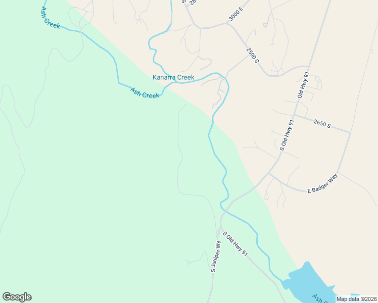 map of restaurants, bars, coffee shops, grocery stores, and more near 2981 South Juniper Way in New Harmony