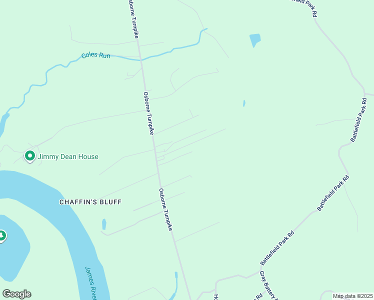 map of restaurants, bars, coffee shops, grocery stores, and more near 1601 Little Acre Lane in Richmond
