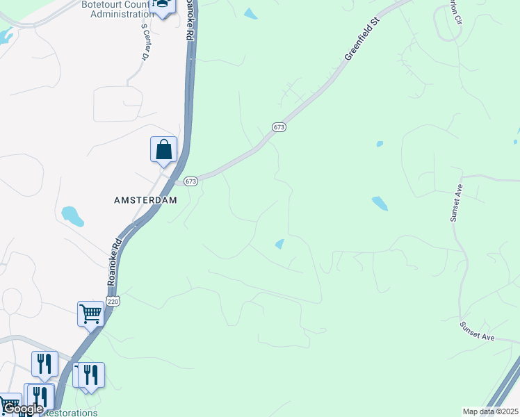 map of restaurants, bars, coffee shops, grocery stores, and more near 414 Summit Ridge Road in Daleville