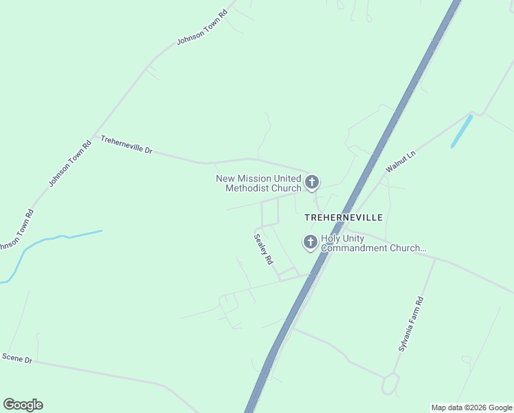 map of restaurants, bars, coffee shops, grocery stores, and more near 8115 Bannister Street in Birdsnest