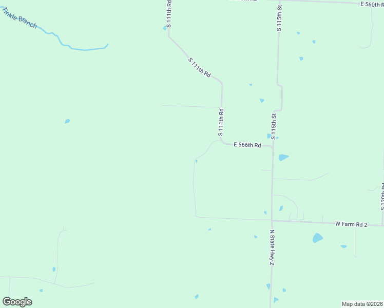 map of restaurants, bars, coffee shops, grocery stores, and more near 1116 East 565th Road in Willard