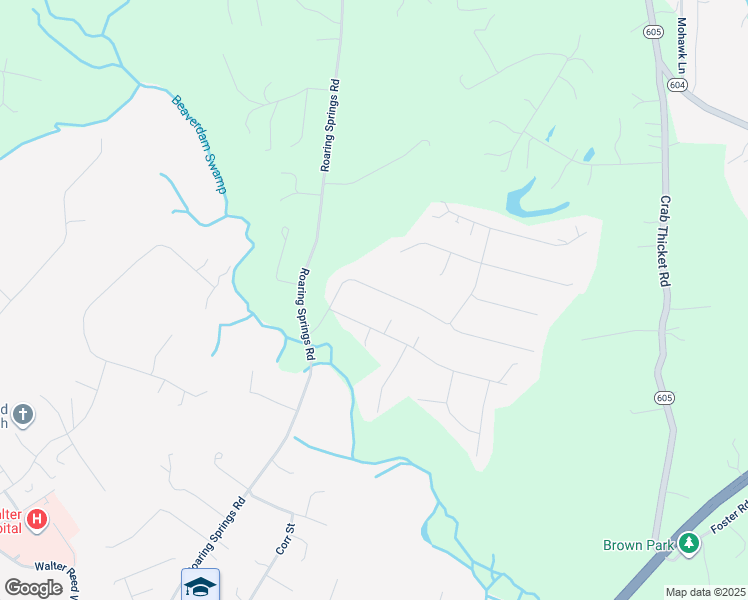 map of restaurants, bars, coffee shops, grocery stores, and more near 6604 Holly Springs Drive in Gloucester