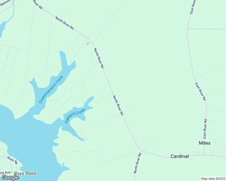 map of restaurants, bars, coffee shops, grocery stores, and more near 3900 North River Road in Mathews County