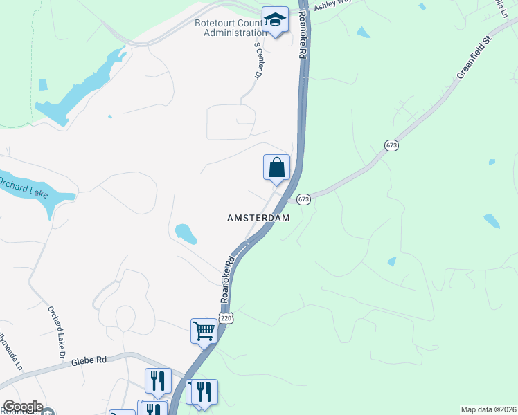 map of restaurants, bars, coffee shops, grocery stores, and more near 129 Amsterdam Road in Daleville