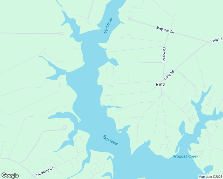 map of restaurants, bars, coffee shops, grocery stores, and more near 391 Gayle Lane in Mathews