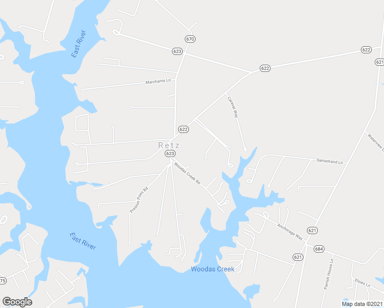 map of restaurants, bars, coffee shops, grocery stores, and more near 979 Long Road in Mathews