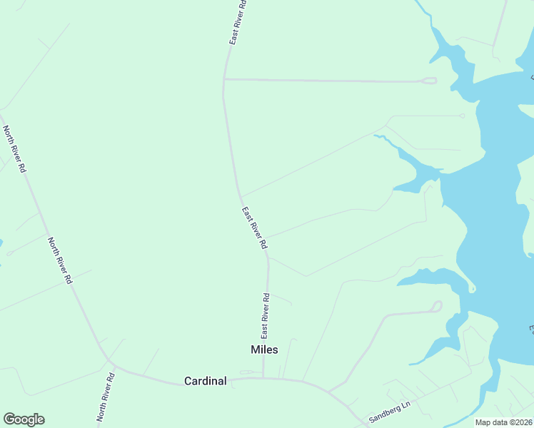 map of restaurants, bars, coffee shops, grocery stores, and more near East River Road in Foster