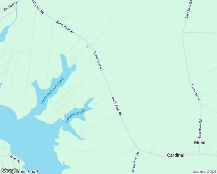 map of restaurants, bars, coffee shops, grocery stores, and more near 3900 North River Road in Mathews County
