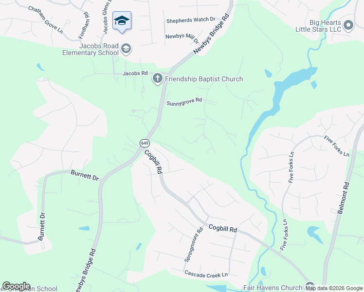 map of restaurants, bars, coffee shops, grocery stores, and more near 5608 Manitoba Road in Chesterfield