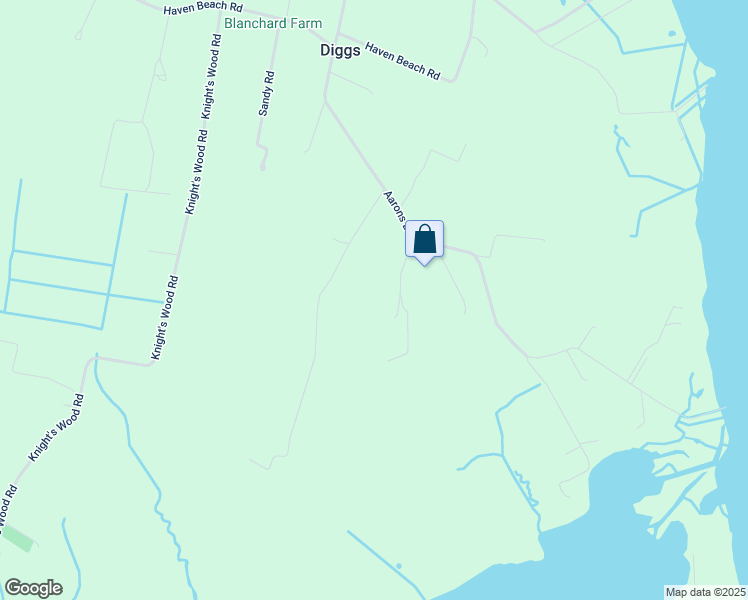 map of restaurants, bars, coffee shops, grocery stores, and more near 122 Frigate Lane in Mathews