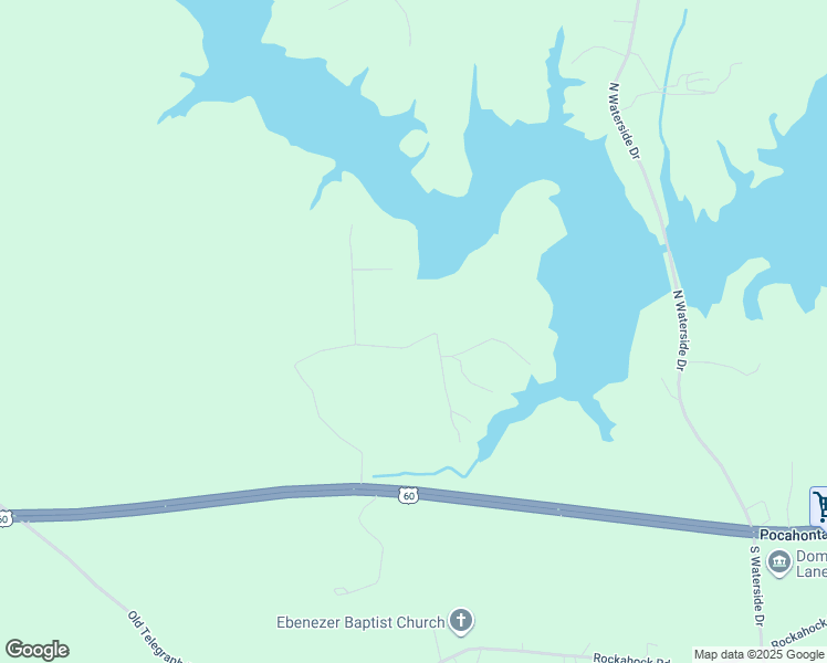 map of restaurants, bars, coffee shops, grocery stores, and more near 14340 Doctors Creek Road in Lanexa