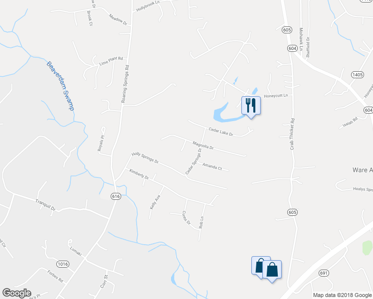 map of restaurants, bars, coffee shops, grocery stores, and more near 7869 Quail Court in Gloucester Courthouse