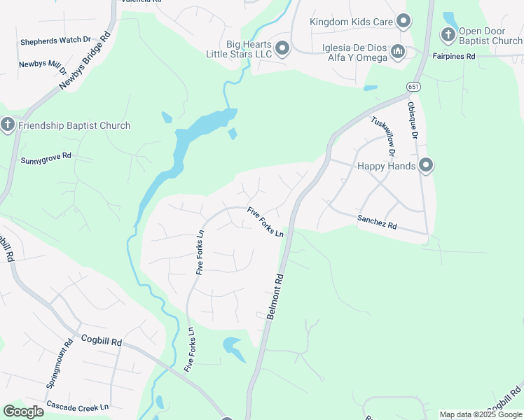 map of restaurants, bars, coffee shops, grocery stores, and more near 6004 Northford Place in Chesterfield