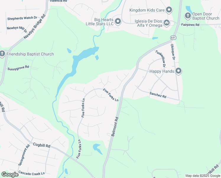 map of restaurants, bars, coffee shops, grocery stores, and more near 6002 Northford Place in Chesterfield