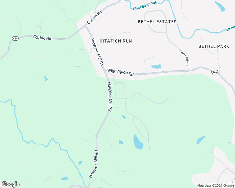 map of restaurants, bars, coffee shops, grocery stores, and more near 1037 Doulton Circle in Lynchburg