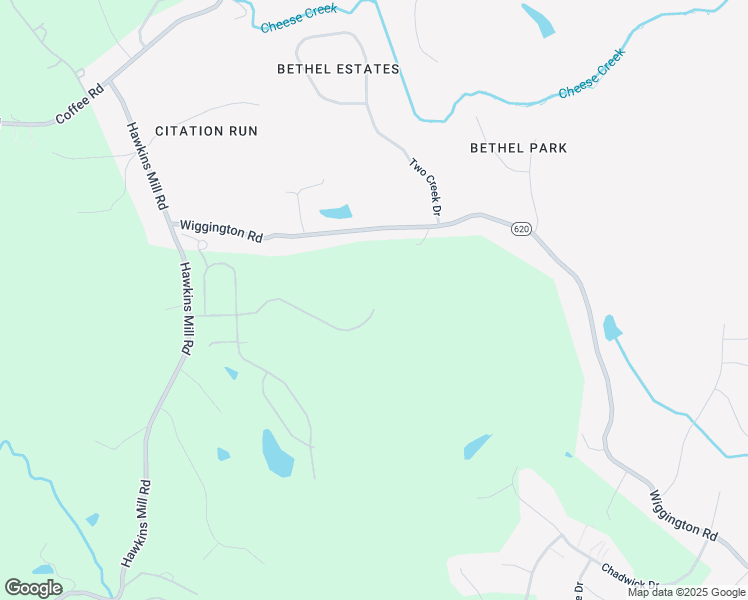 map of restaurants, bars, coffee shops, grocery stores, and more near 1500 Glenbrooke Drive in Lynchburg