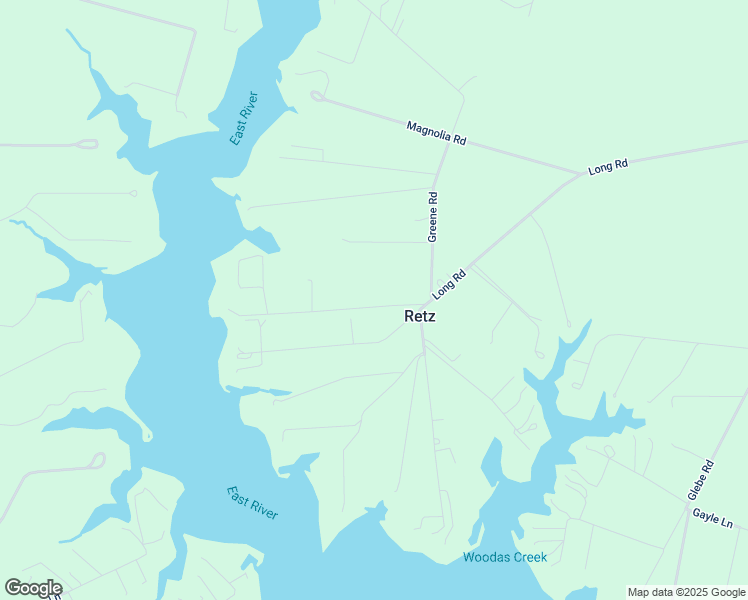 map of restaurants, bars, coffee shops, grocery stores, and more near 124 Baby Lane in Mathews