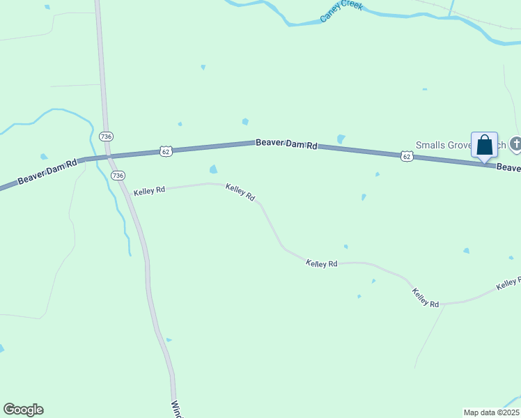 map of restaurants, bars, coffee shops, grocery stores, and more near 1437 Kelley Road in Caneyville