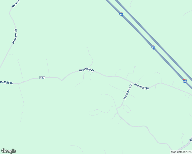 map of restaurants, bars, coffee shops, grocery stores, and more near 235 Racefield Drive in Toano