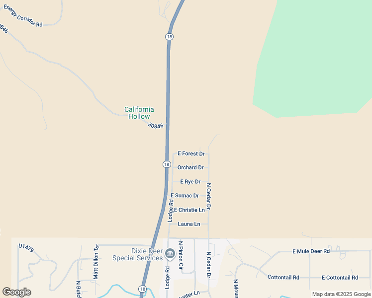 map of restaurants, bars, coffee shops, grocery stores, and more near 165 East Forest Drive in Central