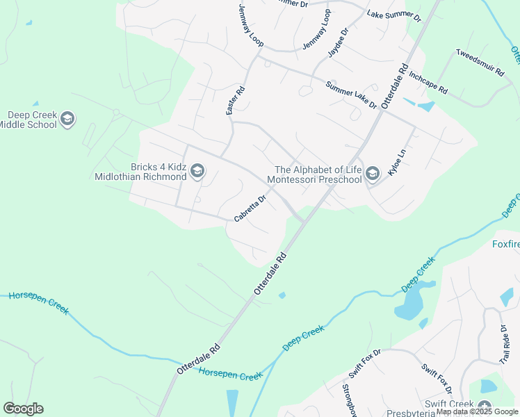 map of restaurants, bars, coffee shops, grocery stores, and more near 5007 Cabretta Drive in Moseley