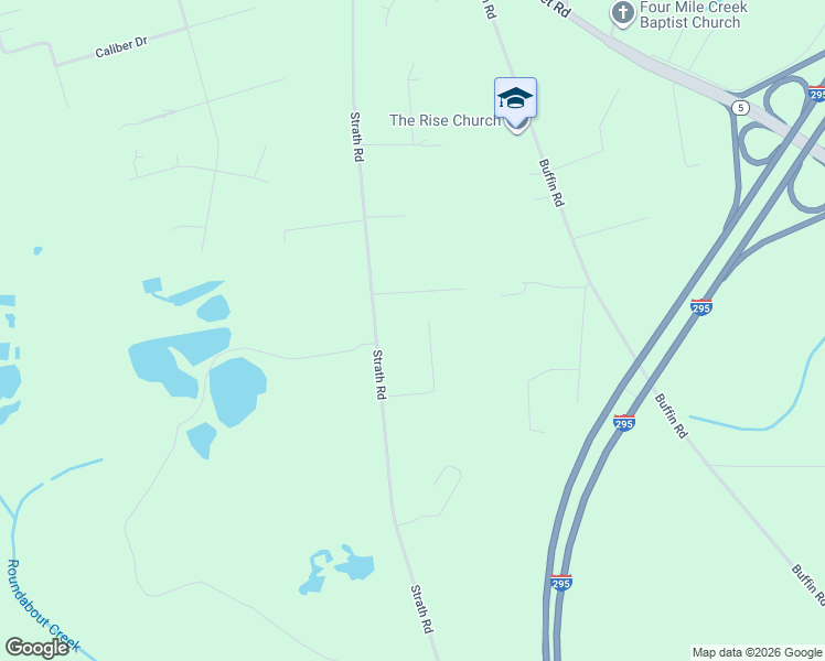 map of restaurants, bars, coffee shops, grocery stores, and more near 8556 Roundabout Road in Richmond