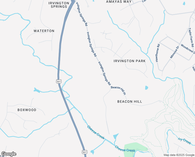 map of restaurants, bars, coffee shops, grocery stores, and more near 100 Wishmore Lane in Lynchburg