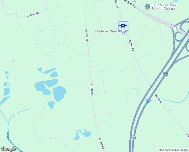 map of restaurants, bars, coffee shops, grocery stores, and more near 8556 Roundabout Road in Richmond