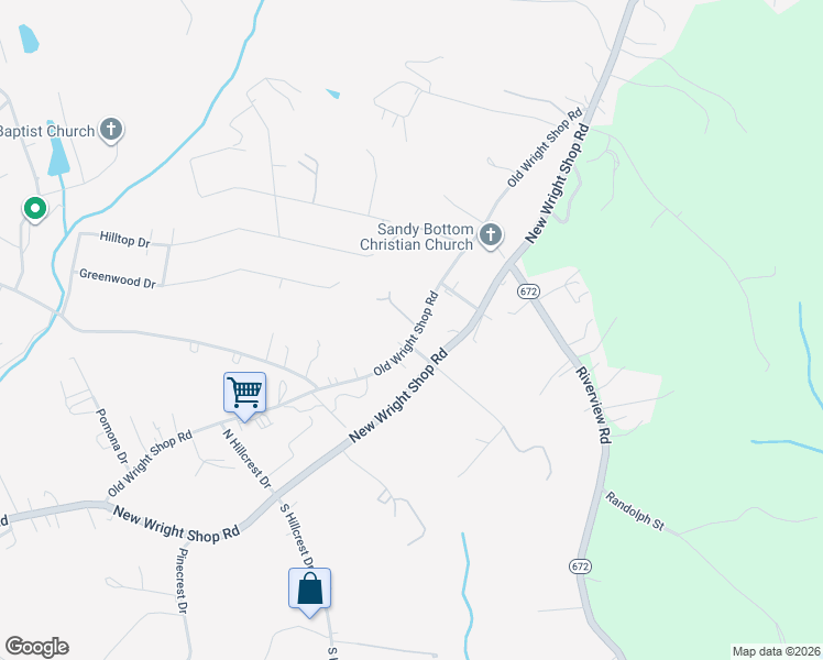map of restaurants, bars, coffee shops, grocery stores, and more near 109B Crestview Drive in Madison Heights