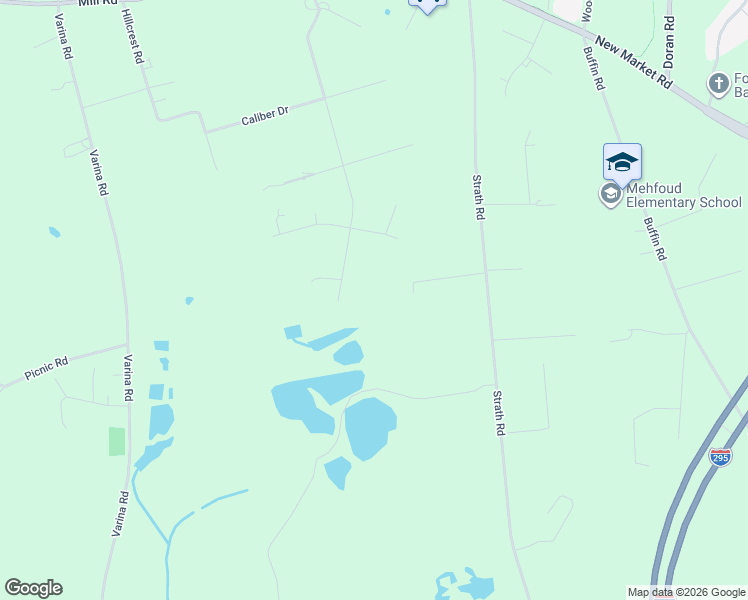 map of restaurants, bars, coffee shops, grocery stores, and more near 2521 Battery Gregg Drive in Richmond