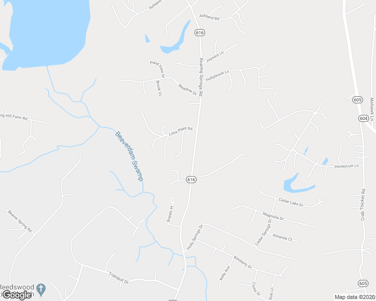 map of restaurants, bars, coffee shops, grocery stores, and more near 8096 Roaring Springs Road in Gloucester Courthouse