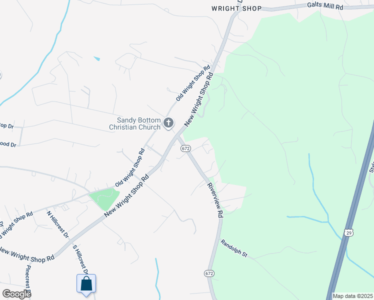 map of restaurants, bars, coffee shops, grocery stores, and more near 219 Riverview Road in Madison Heights