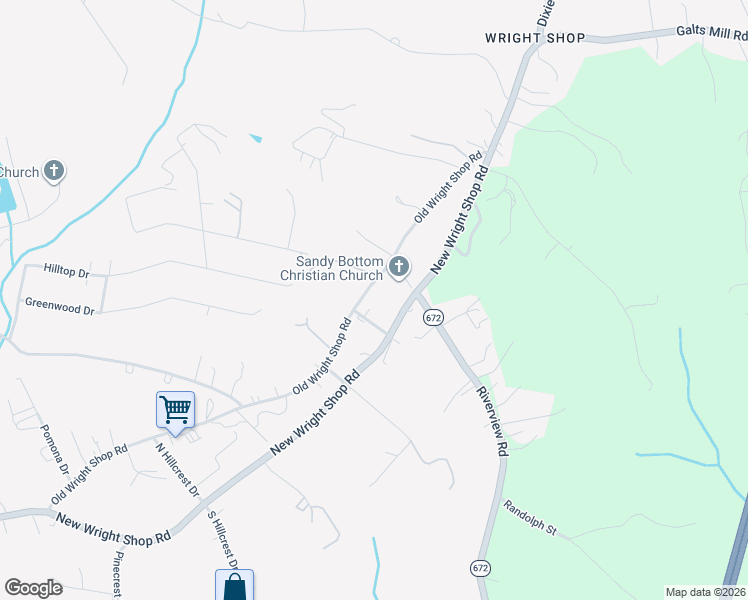 map of restaurants, bars, coffee shops, grocery stores, and more near 801-809 Old Wright Shop Road in Madison Heights