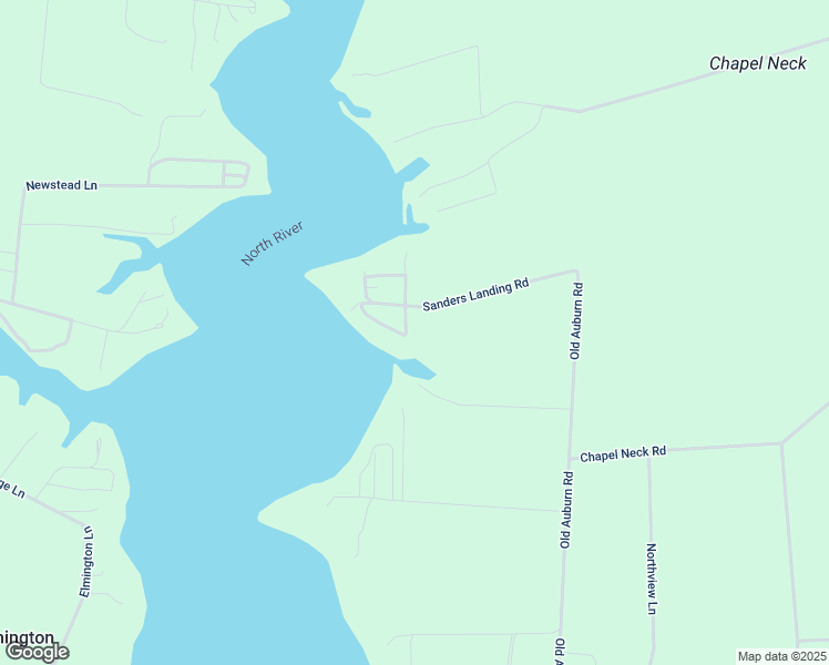 map of restaurants, bars, coffee shops, grocery stores, and more near 6 Little Cove Way in North