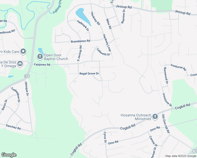 map of restaurants, bars, coffee shops, grocery stores, and more near 5700 Kings Grove Drive in Chesterfield