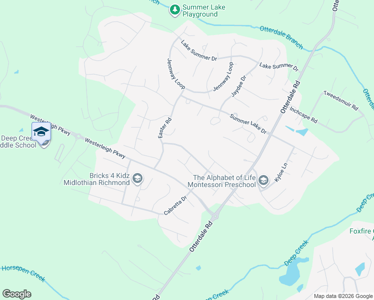map of restaurants, bars, coffee shops, grocery stores, and more near 16906 Camfield Drive in Moseley