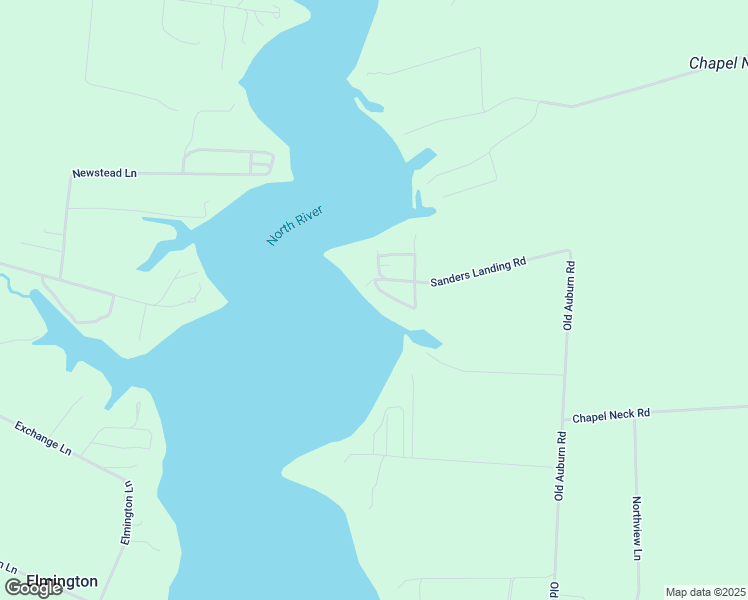 map of restaurants, bars, coffee shops, grocery stores, and more near 95 Rose Cottage Lane in North