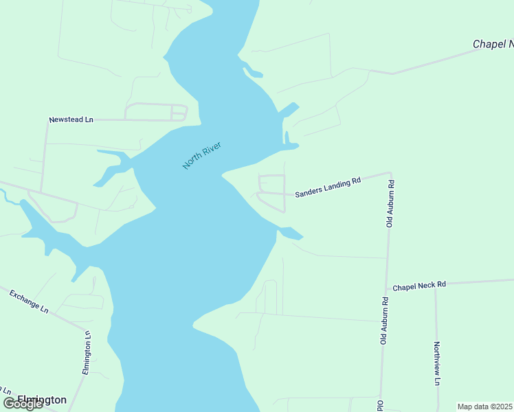 map of restaurants, bars, coffee shops, grocery stores, and more near 95 Rose Cottage Lane in North