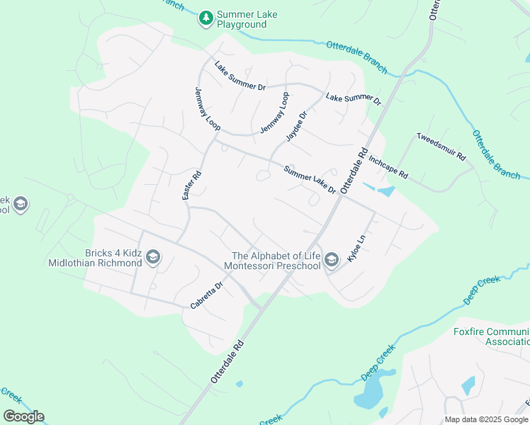 map of restaurants, bars, coffee shops, grocery stores, and more near 16748 Cabrio Court in Moseley