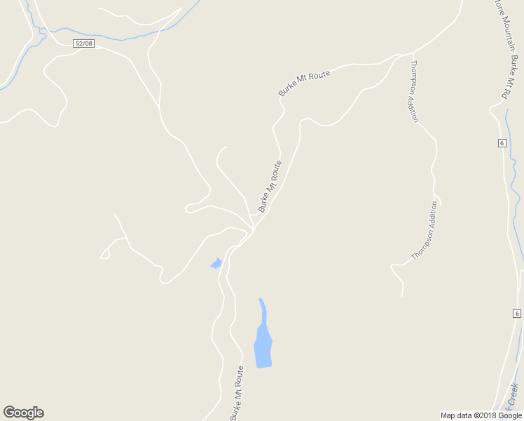 map of restaurants, bars, coffee shops, grocery stores, and more near Burke Mount Route in Northfork